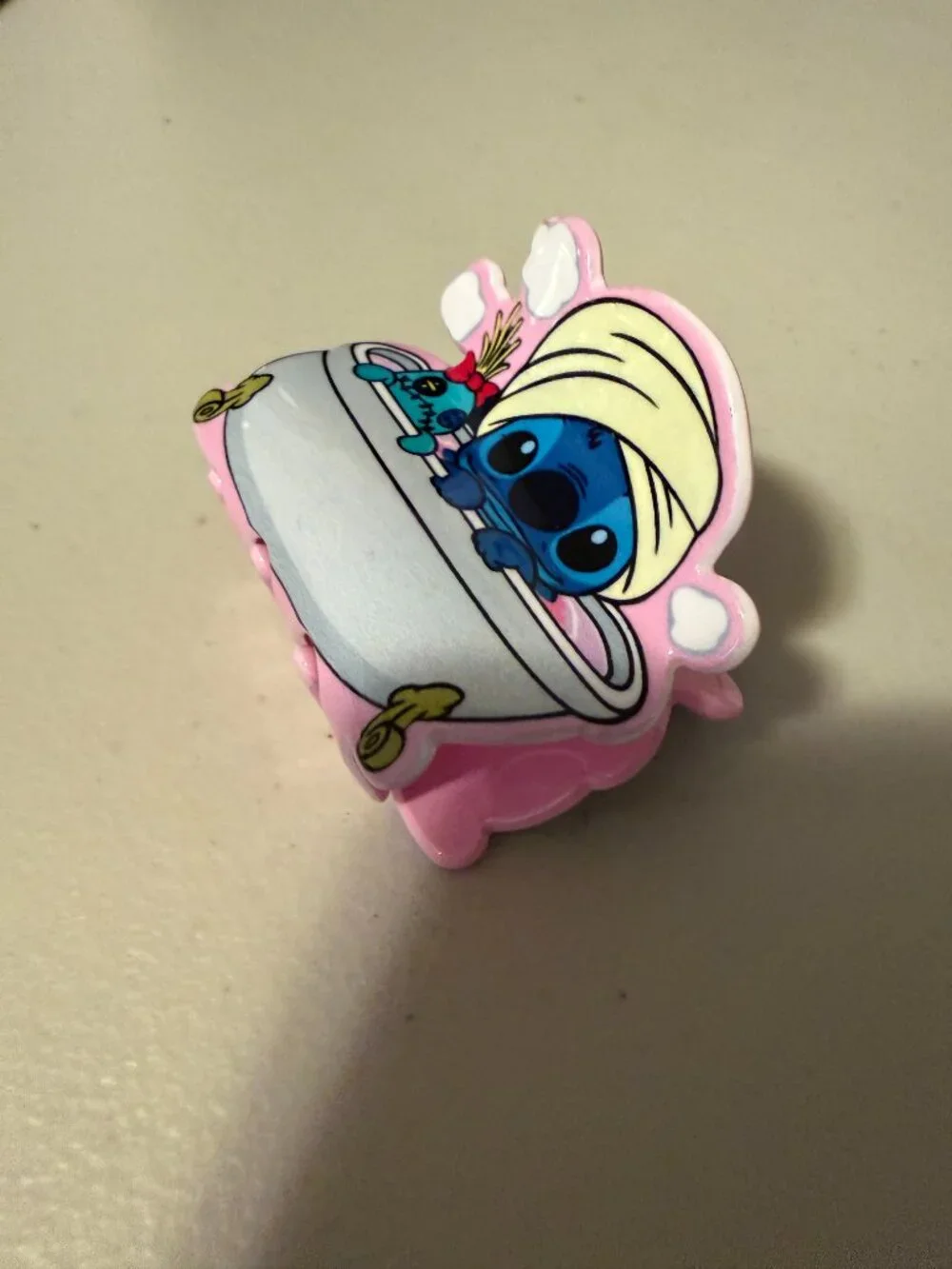 Stitch Bath Hair Claw Clip Hair Accessory